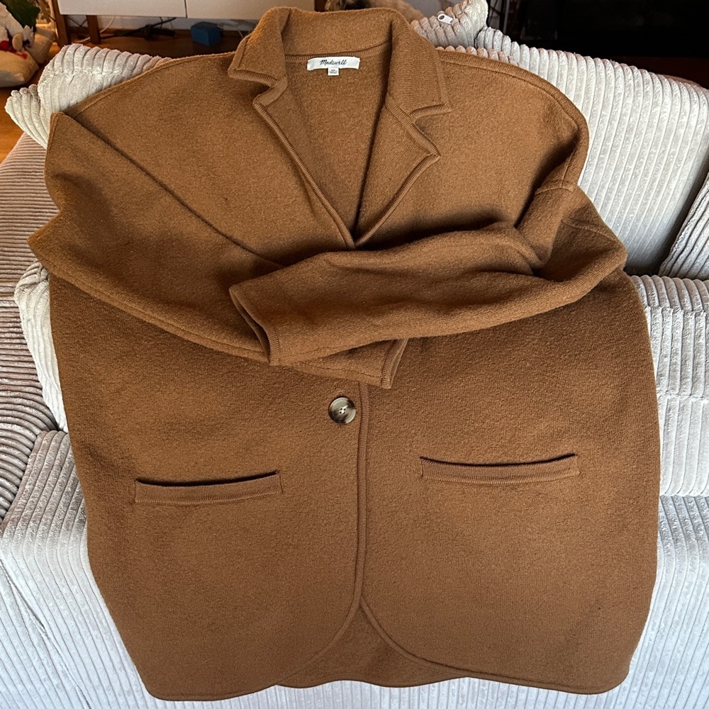 Madewell Merino Wool Light Coat